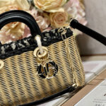 Christian Dior Lady d-Joy Micro Bag Apricot